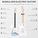 BIGBILLION Electric Guitar Beginner Kit 39 Inch Solid Body Full Size HSS All Electric Guitar for Starter, with Amplifier, Bag, Capo, Strap,Cable, Picks, (39