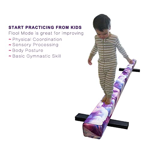 Peakpath 7.2FT Adjustable Gymnastic Balance Beam,High and Low Level Floor Beam,Gym Practice Training Equipment for Kids Children Girls Home - Thumbnail 5