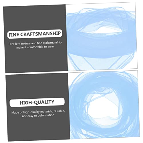 Homoyoyo 10pcs Square Silk Scarves Solid Color Scarves for Dance Silk Dance Veil Horse Riding Walking Traveling3