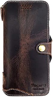 Yogurt for iPhone 8 Plus/ 7 Plus Genuine Leather Wallet Cases Cover Handmade
