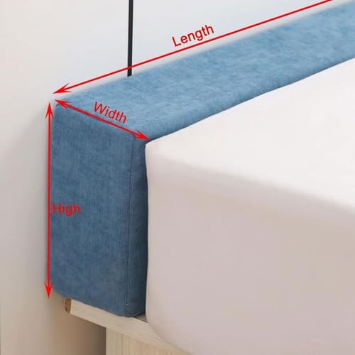 Matratzenfüller/Bettlückenfüller, Kopfteilkissen, Matratzenverlängerung für Twin-/Full-/Queen-/Kingsize-Betten, Zwischenraumfüller zwischen Matratze, Kopfteil und Wand(Size:90x5x5cm/35x2x2in,Color:#2)