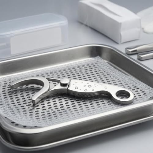 Image of Stainless Steel Floss Pick Reusable U-Bend Floss Pick Curved | Dental Floss & Flossers | Oral Care
