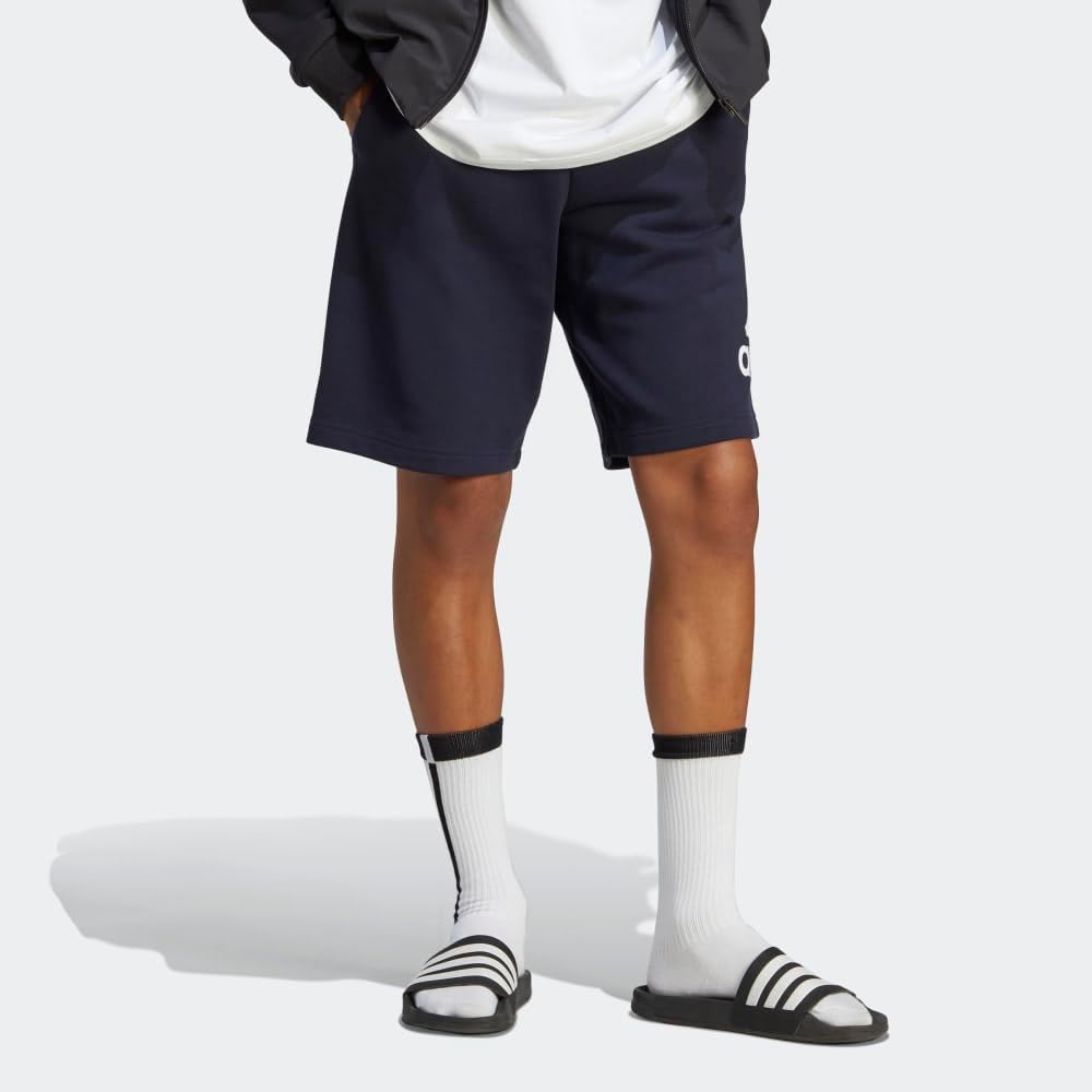 adidas Men's Essentials Big Logo French Terry Shorts