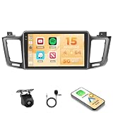 gps rav4 2014 Radio Android de 4+64 GB Equipada con Pantalla Táctil In-Cell: Esta radio para coche cuenta con una pantalla táctil In-Cell mejorada de 10 pulgadas que se mantiene nítida a la luz del sol, amplios ángulos de visión para una imagen clara desde cualquier asiento y una precisión de color superior que ofrece tonos reales. Con 4+64 GB de almacenamiento, disfruta de un amplio espacio para tus aplicaciones favoritas