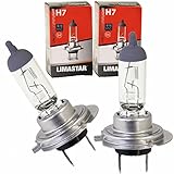 2X Halogen H7 Scheinwerferlampe Birne 55W 12V Abblendlicht Fernlicht Glühlampen | E - Prüfzeichen | Sockel PX26d - Warm Weiß