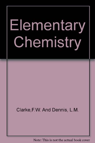 Elementary Chemistry B000WTU20M Book Cover