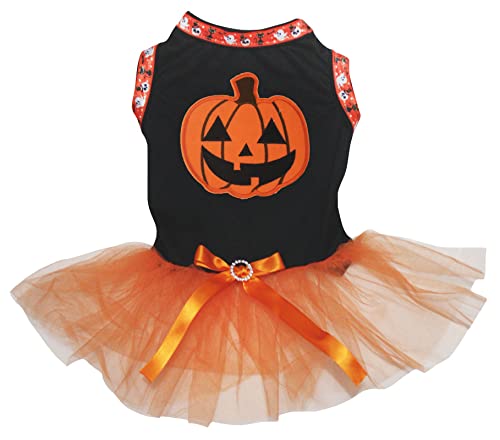 Robe citrouille pour chien XL pour célébrer Halloween lors de la promenade