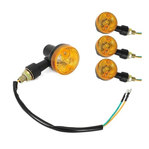 Clignotant moto 12V ambre pour vos balades nocturnes et trajets quotidiens à vélo
