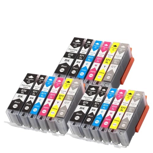Cartouche d'encre PGI 570 CLI 571 pour remplacer vos réservoirs vides sans bloquer votre imprimante