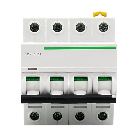 A9F18410 MCB Acti 9 tipo C interruptor automático iC65N 4P 10A tetrapolar
