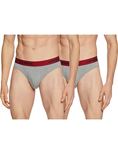 Image of Levi's Men Cotton 019 Classic Brief with Contoured Double Pouch, Tag Free Comfort & Smartskin Technology (Pack of 2)