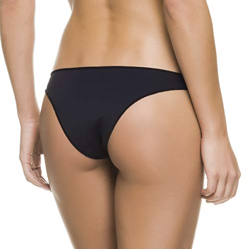 Kit 2 Calcinhas Biquíni Básico, Bonjour Lingerie, Feminino, Preto/Branco, M