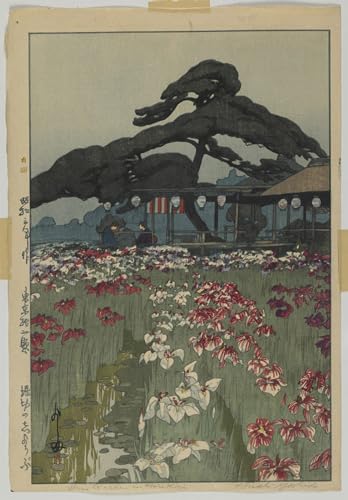Cuadro en Lienzo Hiroshi Yoshida para Decoración de Oficinas Elegantes 60x90cm