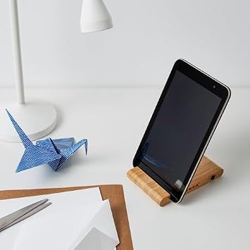 IKEA Phone/Tablet Stand, Bamboo Practical Use Feature 13*8Cm