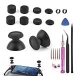 2Pack Thumbsticks for PlayStation Portal Thumbstick Replacement for PS5 Portal Sticks Caps Accessories with Repair Tools/Protective case