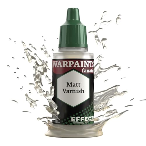 The Army Painter Warpaints Fanatic Effects Acrylic Paint, Matt Varnish, 18 ml
