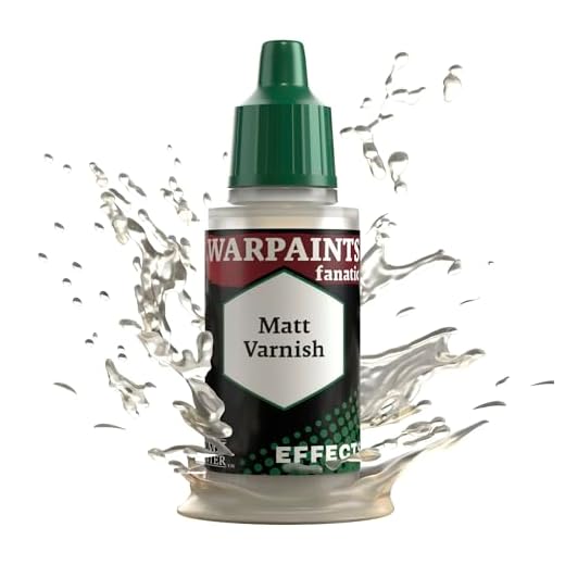 The Army Painter, Warpaints Fanatic Effects Matt Lack, Einzelacryl, Miniatur-Hobby-Malerei, Qualitätsfarbe für Miniatur-Wargaming