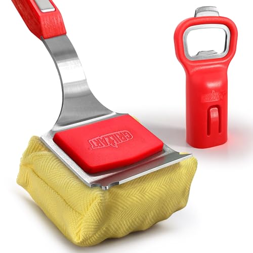 GRILLART Bristle-Free BBQ Grill Brush for Grates