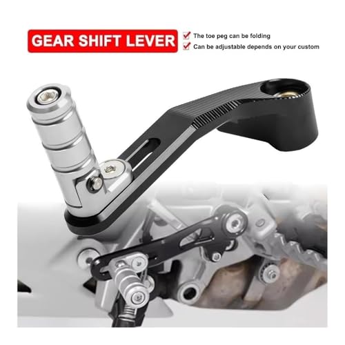 Sélecteur vitesse moto pliable et haut de gamme pour Multistrada V4