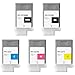 PFI-107 Ink Cartridge Set 130-ml 5-Color PFI-107MBK PFI-107BK PFI-107C PFI-107M PFI-107Y Replacement for Canon PFI107 PFI-107 Ink for imagePROGRAF iPF670 iPF680 iPF685 iPF770 iPF780 iPF785 Printer