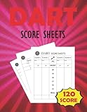 Dart Score Pad: Darts Scorekeeper, Dart Games Book, Dart Games Score Keeper, Dart Games for Adults & Kids, Dart Board Score Pad, Darts Match Score ... Scorer, Dart Player Gifts, Dart Essentials