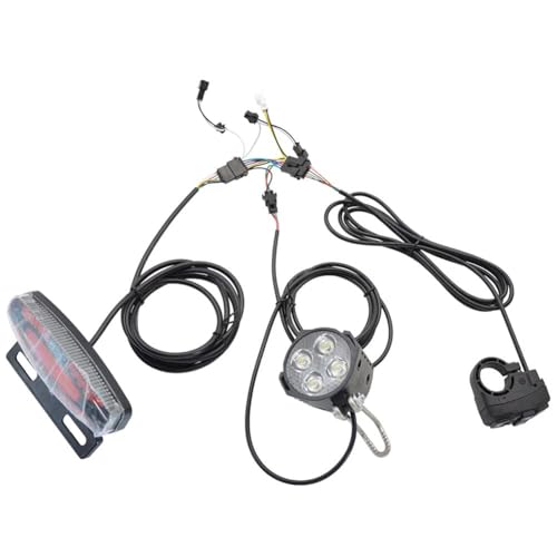 Éclairage LED vélo électrique haute visibilité et kit feu arrière clignotant trottinette