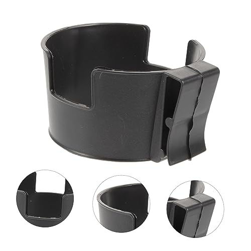 Portavasos para carro plástico negro 3 piezas miniatura 2