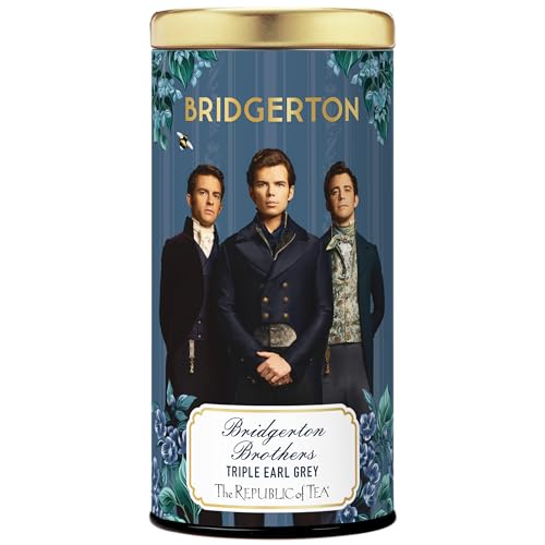 The Republic of Tea — Bridgerton Brothers Triple Earl Grey Black Tea, 36 Tea Bags