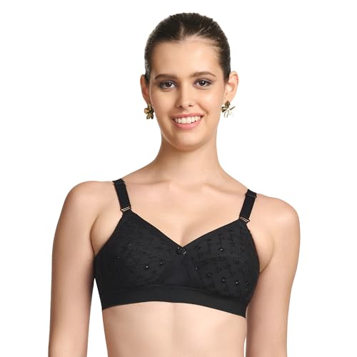 Image of TRYLO Women Bra Cotton Non-Padded