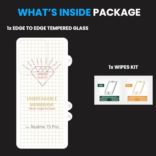 Image of FIRST MART Matte Back Screen Protector for Realme 15 Pro - TPU Anti-Glare Protection, Anti-Slip, Bubble-Free, Edge to Edge Coverage [ 1 Pack]