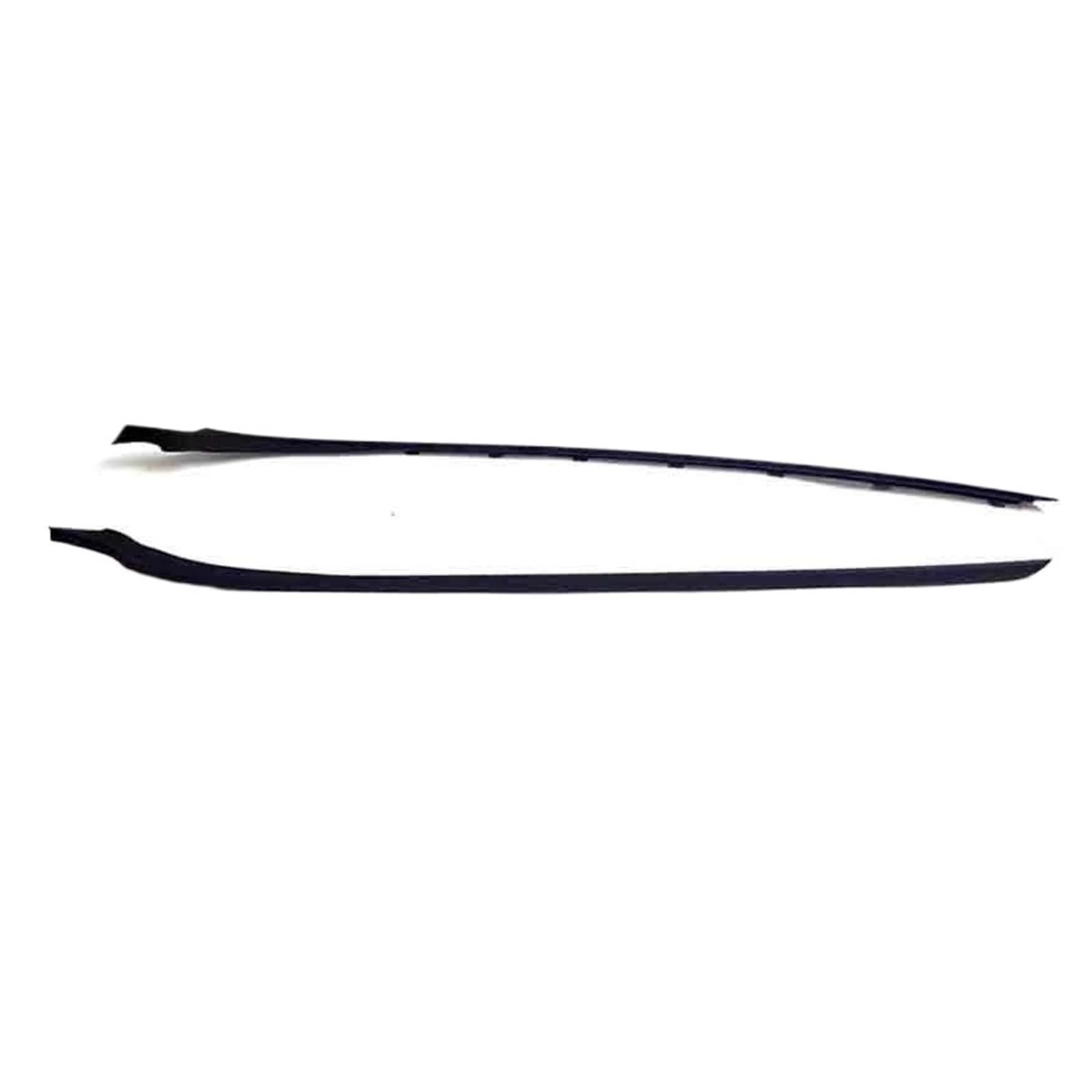 Atgcbcauf One Color For Ford For Fiesta 2009-2014 Be8z5403136a Weatherstrip Outer Laminate 2 Pcs Front Outside Windshield Side Rubber