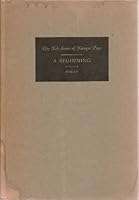 A beginning B0006DAKQK Book Cover