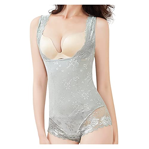 ZR98US Breathable Women Waist Trainer Shapewear Full Body Corset Leg Shaper Underbust Thigh Slimmer Seamless