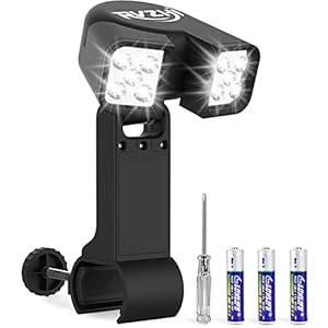 LED Grill Light for Outdoor BBQ – Father’s Day Gifts for Dad, Personalized Birthday Gifts for Men Women Husband Grandpa, Cool Gadgets Super Bright Dual Head Grilling Accessories Fit for Grill Handle