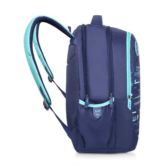 Image of Skybags Unisex Printed School Backpack For Kids, (Squad)
