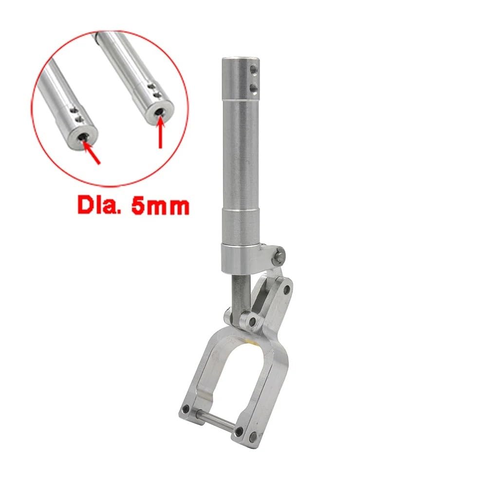 Un Par De Tren De Aterrizaje Retráctil Con Amortiguación De Resorte De 5 Mm A 170 Mm For Avión RC Jet EDF De 3 A 4 Kg