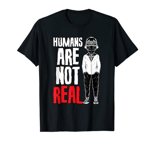 Estraterrestre UFO rapimento regalo Flying Saucer Alien Meme Maglietta