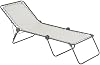 Lafuma Mobilier Siesta L Sonnenliege Batyline Seigle II 201x70x35.5 cm