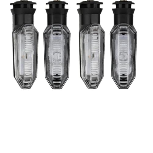 SOUTES Accesorios para indicadores Luz Intermitente Para Motocicleta, Para Honda CBR150R 2016-2022 2021 2020 2019 2018 2017 XRE 300 2017-2022(4PCS Clear)