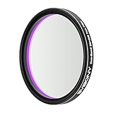 Svbony SV220 Teleskopfilter, SII & OIII, 7 nm Dualband 2" Nebel Filter, Ermöglicht Vollbild-Bildgebung, OD5 Cut Off Tiefen Teleskopzubehör, Reduziert Lichtverschmutzung, zur Emissionsnebeln