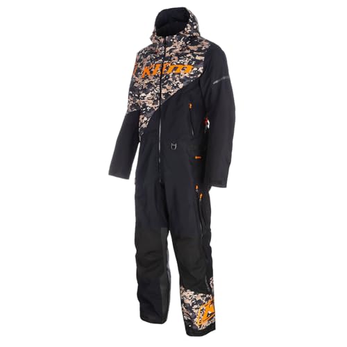 KLIM Scout One-Piece Gore-Tex Snowbike Suit - Men's 2X-Large - Black - Montana Tan Camo