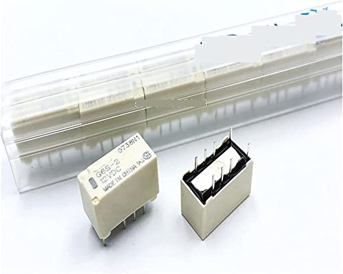 Image of AQHYEBNSR Relay 5pcs G6S-2 5VDC 12VDC 24VDC DIP8