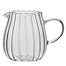 UPKOCH Classique Verre Pot de Crème avec Poignée Lait Verseur Café Sirop Pichet Cruche Sauce Lait Creamer Cruche Serveur Trempage Bols Latte Art Tasse pour Cuisine Transparent