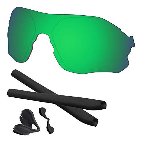 Image of EV Zero Range Lenses & Rubber Kits Replacement for Oakley Sunglass OO9327 Polarized
