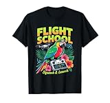 Scuola di Volo Squawk e Lancio Parrot Drone Maglietta