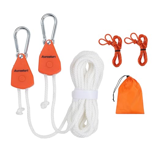 Aurosturt Retractable Clothesline Outdoor Indoor