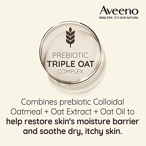Aveeno Skin Relief Fragrance-Free Body Wash with Triple Oat Formula, Gentle Daily Cleanser for Sensitive Skin Leaves Itchy, Dry Skin Feeling & Soothed Moisturized, 12 fl. oz (Pack of 12) - Image 10