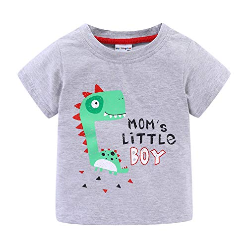 Image of LittleSpring Boys Summer 2piece Outfits Short Sleeve T-Shirt and Shorts Set