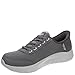 Skechers Women's Go Walk Flex Clear Creek Waterproof Hands Free Slip-Ins Sneaker, Charcoal/Lavender, 7