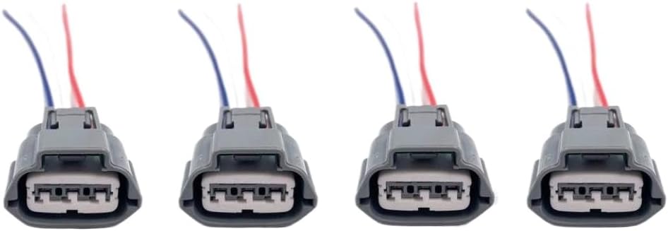4 X Wiring Harness Connector For Ignition Coil Replacement For 22448-6N015 22448-6N011 22448-8H315 22448-ED000 Compatible With Sentra